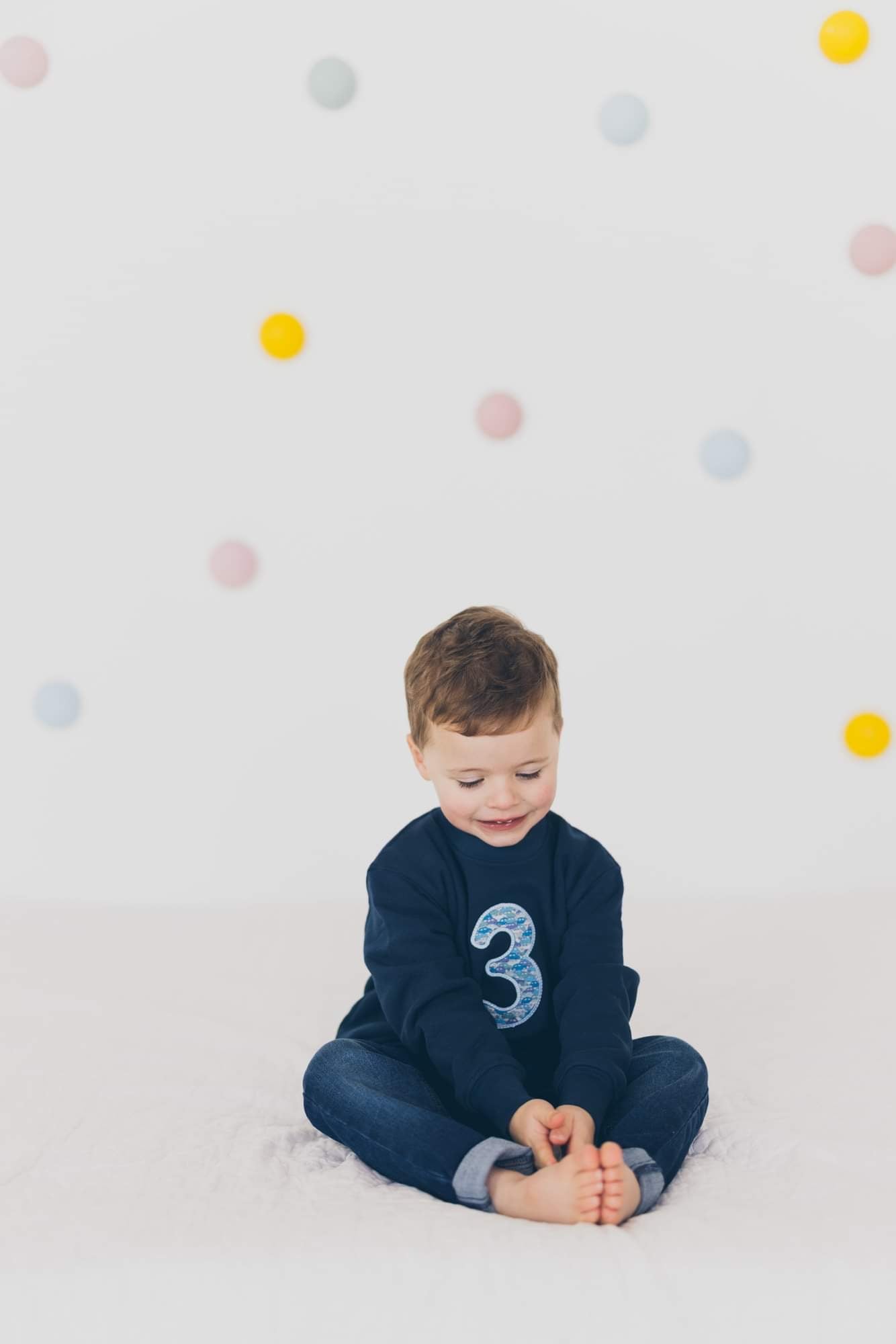 Navy Liberty Number Jumper