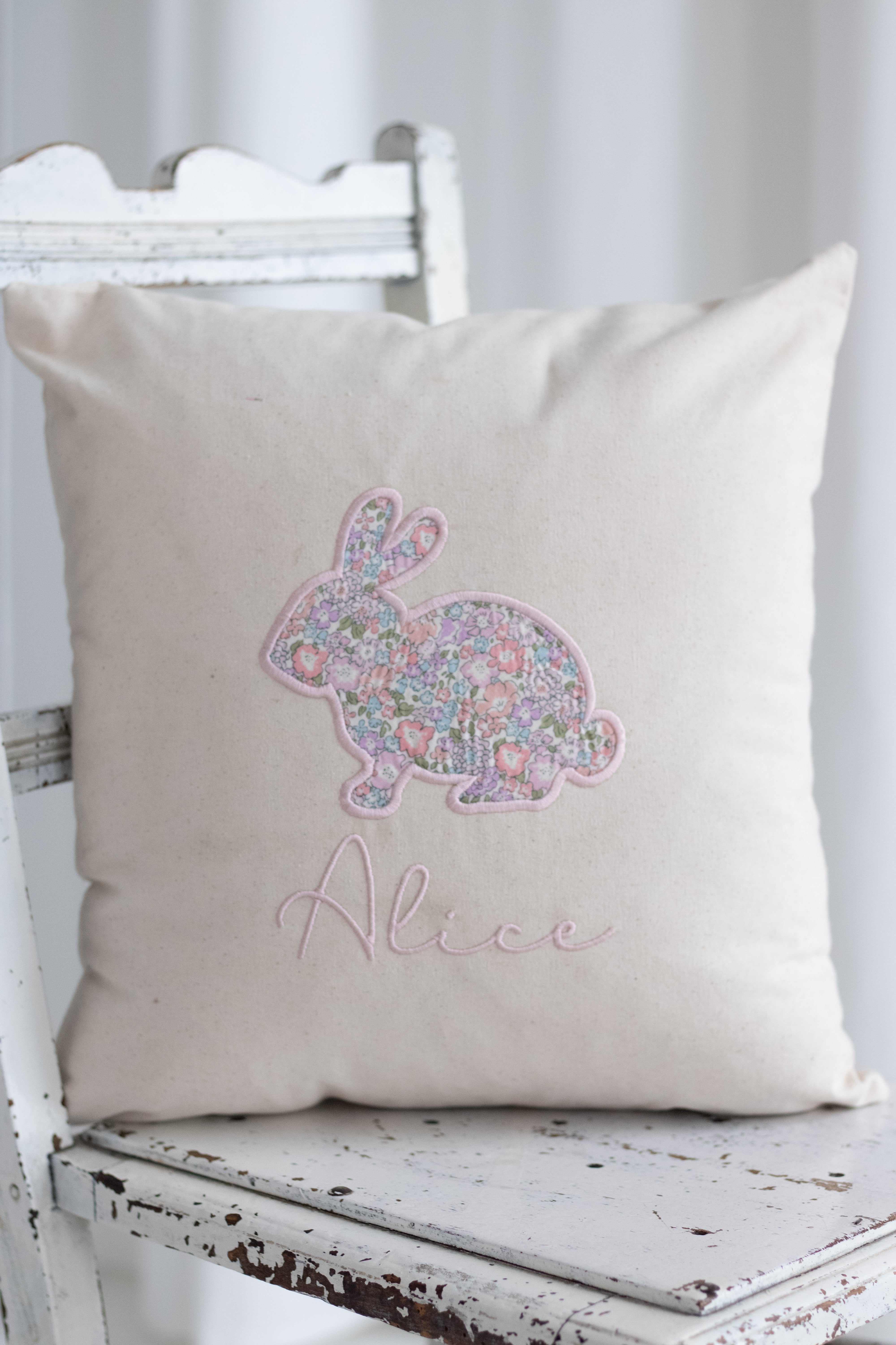 Liberty Bunny Cushion Cover